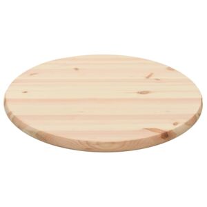 Blat stołu, naturalne drewno sosnowe, okrągły, 28 mm, 60 cm