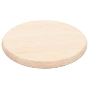 Blat stołu, naturalne drewno sosnowe, okrągły, 28 mm, 30 cm