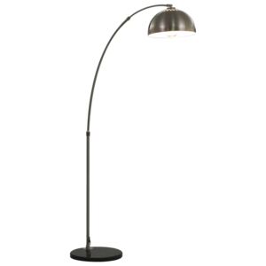 Lampa łukowa, 60 W, srebrna, E27, 170 cm