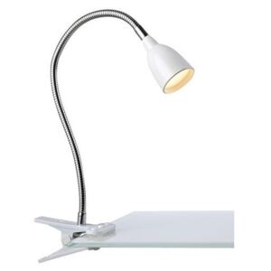 Markslöjd Markslöjd 106091 - LED Lampa stołowa z klipsem TULIP LED/3W/230V biały ML1029
