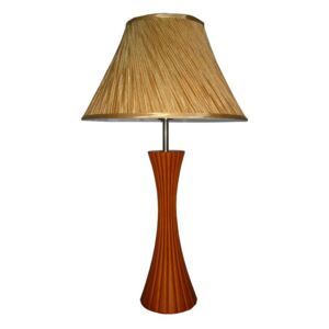Prezent Lampa stołowa SIGLO wiśniowe drewno 27001