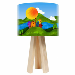 Lampa stołowa mini-trójnóg Słoneczna kraina