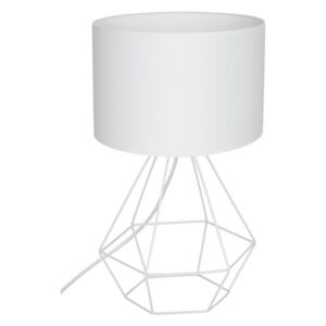 Luminex Lampa stołowa ALMA 1xE27/60W/230V biały LU8965