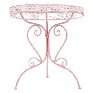 Stół ogrodowy bistro różowy ALBINIA