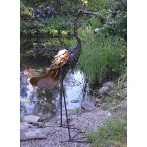 METALOPLASTYKA Ptak rajski wys. 80 cm