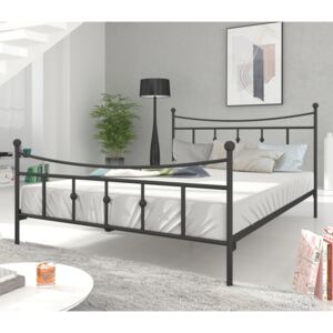 Łóżko metalowe podwójne Lak System Premium - wzór 26-W
