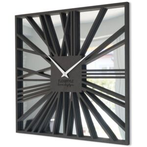 Duży zegar lustrzany Square Loft 50cm