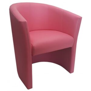 Różowy fotel CAMPARI - Różowy