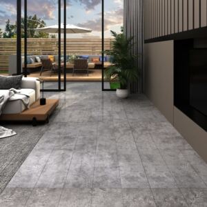Panele podłogowe PVC, 5,02 m², 2 mm, samoprzylepne, betonowe