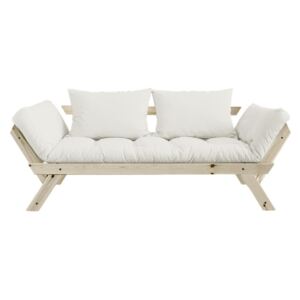 Sofa rozkładana z jasnobeżowym pokryciem Karup Bebop Natural