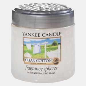 Perełki zapachowe Yankee Candle Clean Cotton biały