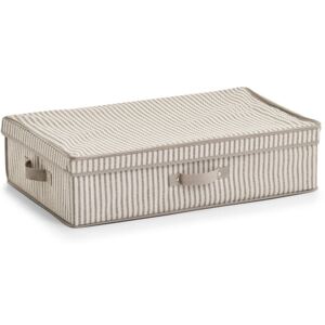 Pudełko tekstylne do przechowywania, składany pojemnik z pokrywą - 61,5 x 38 x 16,5 cm, ZELLER