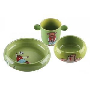 Lunasol - Zestaw porcelany dla dzieci – Ben – 3 ks (450507)