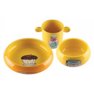 Lunasol - Zestaw porcelany dla dzieci – Rosie -3 ks (450504)