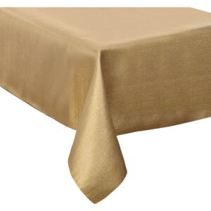 Obrus na stół prostokątny, kolor złoty, 140 x 360 cm