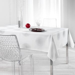 Obrus na stół 150 x 240 cm ATOME, kolor biały