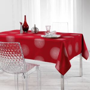 Obrus na stół prostokątny ATOME, 150 x 240 cm, czerwony