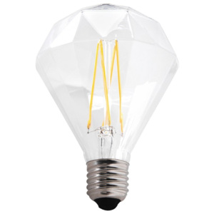 Żarówka - energooszczędna - LED - diament - 6 W, E 27, 9.5x12.8 cm