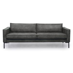 Ciemnoszara 3-osobowa sofa Softnord Rate