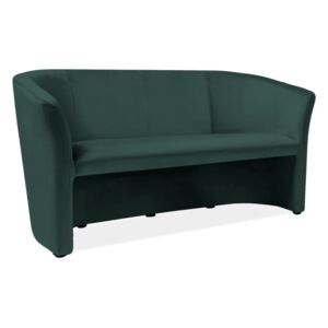 Sofa TM-3 VELVET zielona
