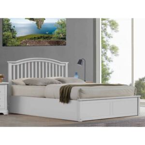 Łóżko MADERA 160x200 białe SIGNAL