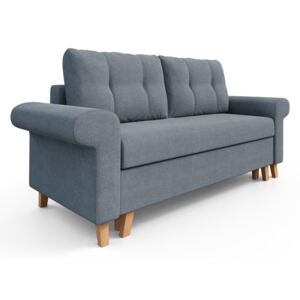 Sofa 2 osobowa rozkładana 180x90 OSLO / Tkanina Lars 92