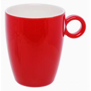 Lunasol - Filiżanka wysoka do kawy czerwona 190 ml – RGB (451477)
