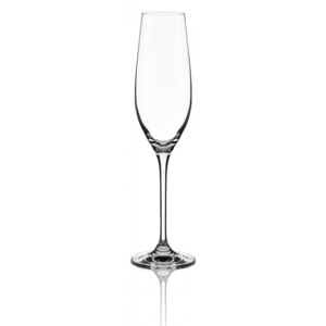Lunasol - Kieliszki Champagner 210 ml zestaw 6 szt - Premium Glas Crystal II (321803)
