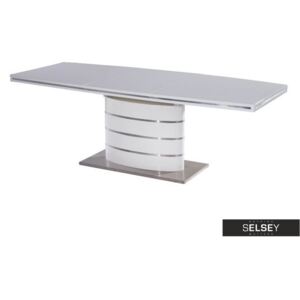 Stół Vaster 120(180)x80 cm biały