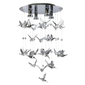 Lampa Wisząca Birds Azzardo aluminium chrom MB-9090|30 dni na zwrot|Darmowa wysyłka od 150 zł