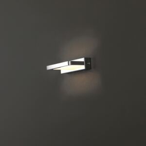 Kinkiet LED SEVILLA Maxlight styl nowoczesny metal szkło chrom W0182|30 dni na zwrot|Darmowa wysyłka od 150 zł