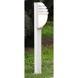 Lampa zewnętrzna stojąca Decora Italux tworzywo sztuczne metal biały 5161-1/100 ALU|30 dni na zwrot|Darmowa wysyłka od 150 zł|rabaty w koszyku
