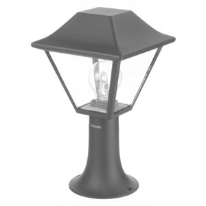 Lampa zewnętrzna stojąca ALPENGLOW Philips styl nowoczesny aluminium czarny 1649630PN