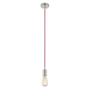 Lampa wisząca LED NOEL I Globo styl industrialny metal tworzywo sztuczne tkanina