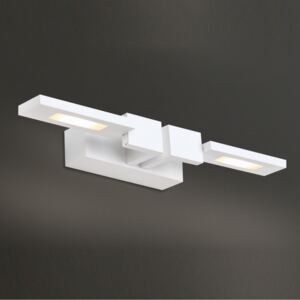 Kinkiet LED RICO II Maxlight styl designerski aluminium biały W0122|30 dni na zwrot|Darmowa wysyłka od 150 zł