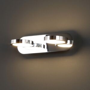 Kinkiet LED PORTO Maxlight styl nowoczesny metal szkło chrom W0180|30 dni na zwrot|Darmowa wysyłka od 150 zł|rabaty w koszyku