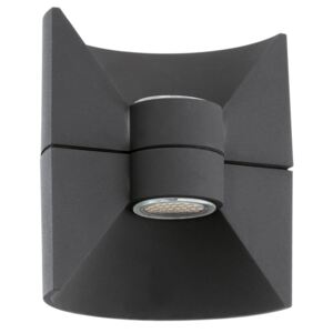 Lampa zewnętrzna ścienna LED REDONDO Eglo styl nowoczesny odlew aluminiowy plastik
