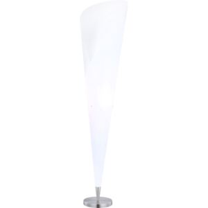 Lampa stojąca LING Globo styl nowoczesny nikiel plastik nikiel srebrny biały 5927|30 dni na zwrot|Darmowa wysyłka od 150 zł|rabaty w koszyku