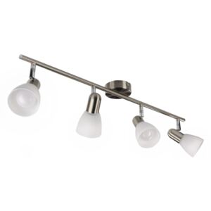 Lampa przysufitowa Burlap Philips styl nowoczesny metal szkło nikiel mosiężny nikiel 915005219601