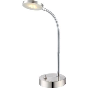 Lampa biurkowa LED DENIZ Globo styl nowoczesny akryl metal tworzywo sztuczne|30 dni na zwrot|Darmowa wysyłka od 150 zł|rabaty w koszyku