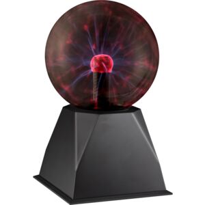 Lampka stołowa LED PLASMA Globo styl nowoczesny tworzywo sztuczne szkło plastik czarny przeźroczysty 28011|30 dni na zwrot|Darmowa wysyłka od 150 zł|rabaty w koszyku
