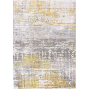 Żółto szary dywan nowoczesny - sea bright sun 8715 różne rozmiary