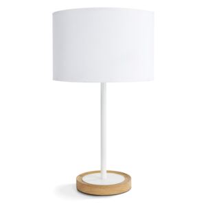 Lampka nocna Limba Philips styl nowoczesny tkanina metal biały 3601738E7