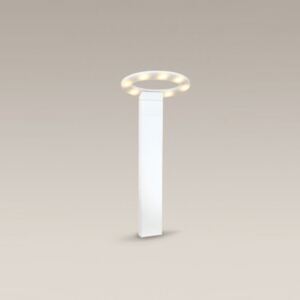 Lampa zewnętrzna stojąca LED OVALE Maxlight styl nowoczesny aluminium|30 dni na zwrot|Darmowa wysyłka od 150 zł