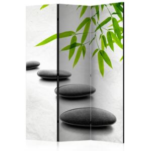 Parawan 3-częściowy - Kamienie Zen [Room Dividers]