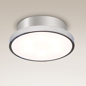 Lampa przysufitowa LED LOA Maxlight styl nowoczesny metal szkło biały chrom C0013|30 dni na zwrot|Darmowa wysyłka od 150 zł