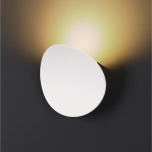 Kinkiet LED ABALONE Maxlight styl minimalistyczny szkło biały W0139|30 dni na zwrot|Darmowa wysyłka od 150 zł
