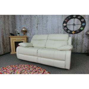 (3018) Luksusowa skórzana sofa 2-osobowa ADELE