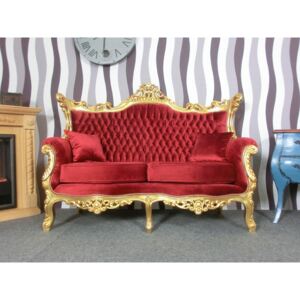 (2396) Stylowa sofa EDLE GOLD Castle