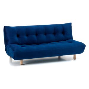 Niebieska rozkładana sofa Design Twist Tampico